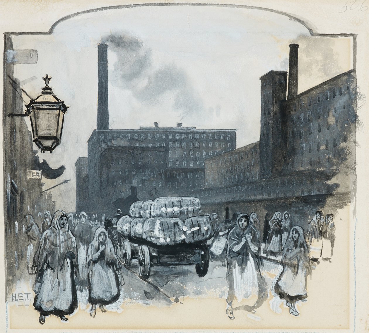 Pamuk Değirmenleri, Bradford Yolu by Henry Edward Tidmarsh