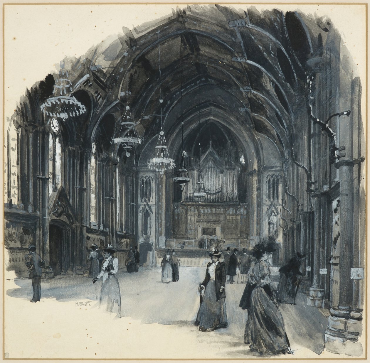 Büyük Salon, Belediye Binası by Henry Edward Tidmarsh