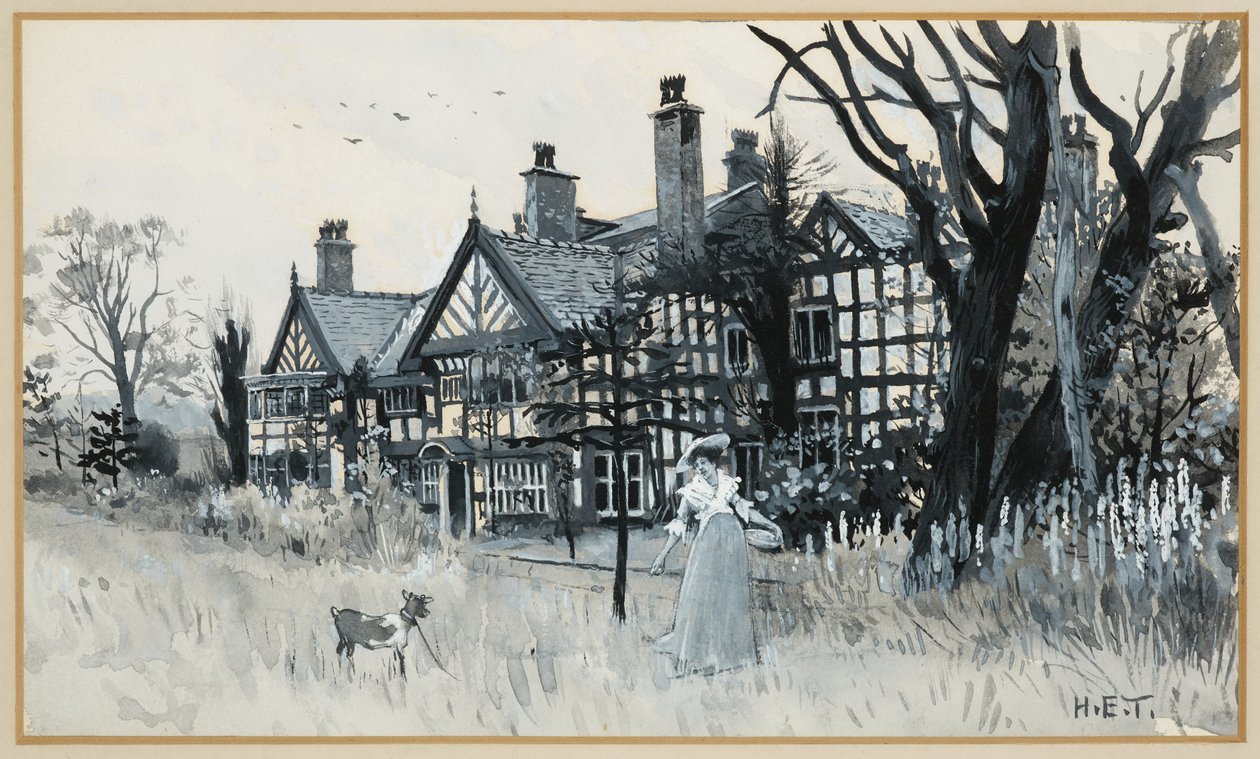 Kersal Hücre, Agecroft by Henry Edward Tidmarsh