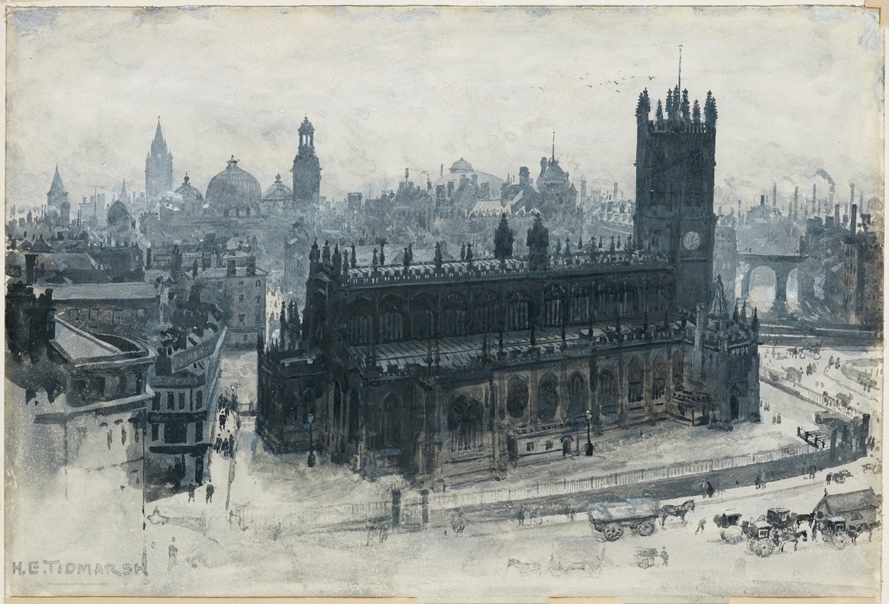 Grammer School'dan Manchester by Henry Edward Tidmarsh