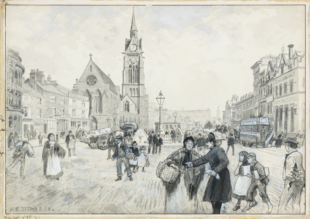 Yeni Haç ve Aziz Paul Kilisesi by Henry Edward Tidmarsh