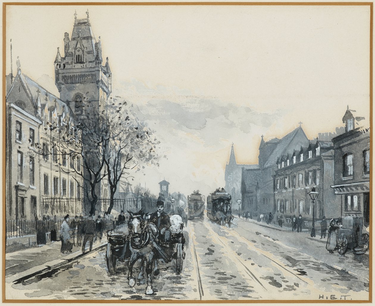 Nicholl's Hastanesi, Hyde Road by Henry Edward Tidmarsh