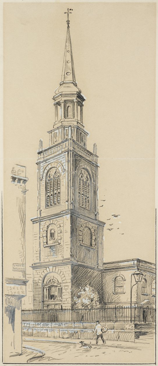 Eski St. Mary's, Deansgate by Henry Edward Tidmarsh