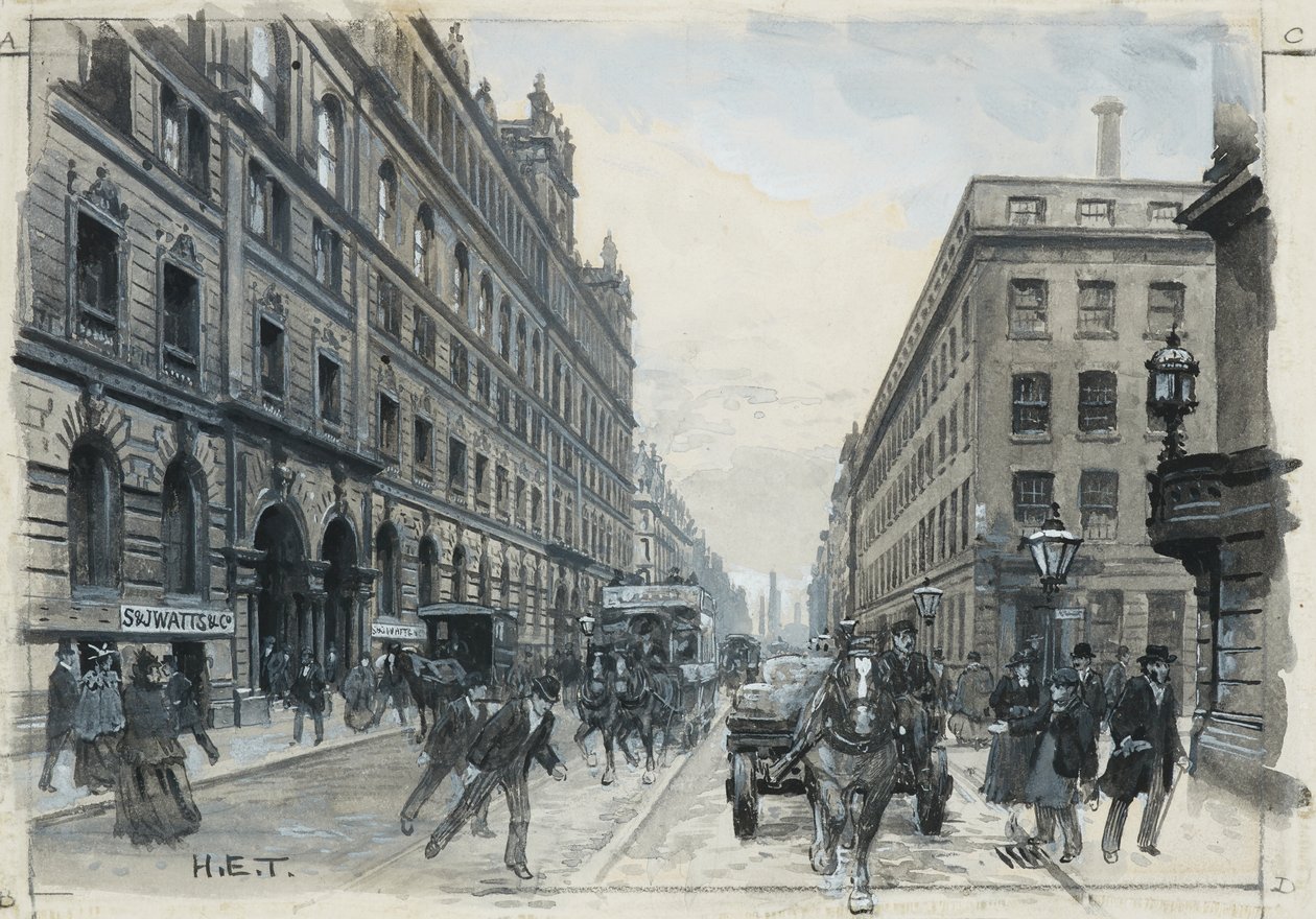 Portland Sokak Depoları by Henry Edward Tidmarsh