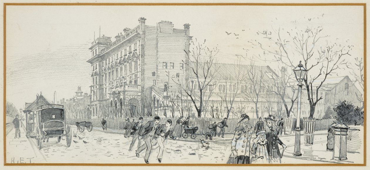 Aziz Bede Koleji, Alexandra Park by Henry Edward Tidmarsh