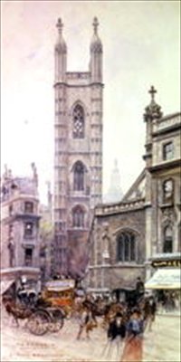 St Mary Aldermary, Kraliçe Victoria Caddesi by Henry Edward Tidmarsh