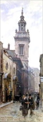Aziz Michael Paternoster, Royal College Hill by Henry Edward Tidmarsh