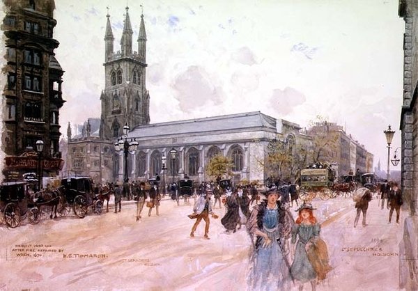 Aziz Kabir, Holborn by Henry Edward Tidmarsh