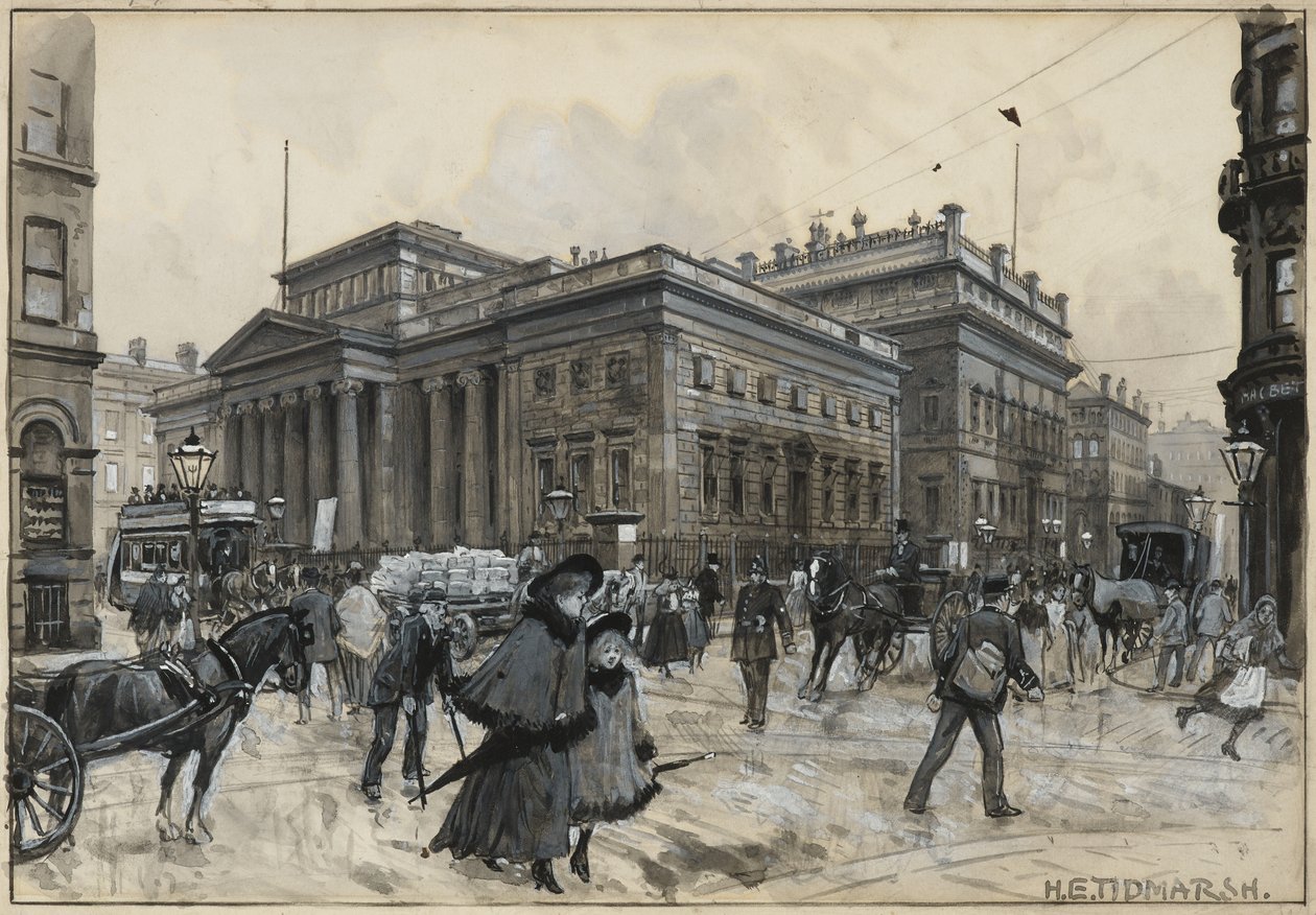 Sanat Galerisi, Mosley Caddesi ve Atheneum by Henry Edward Tidmarsh