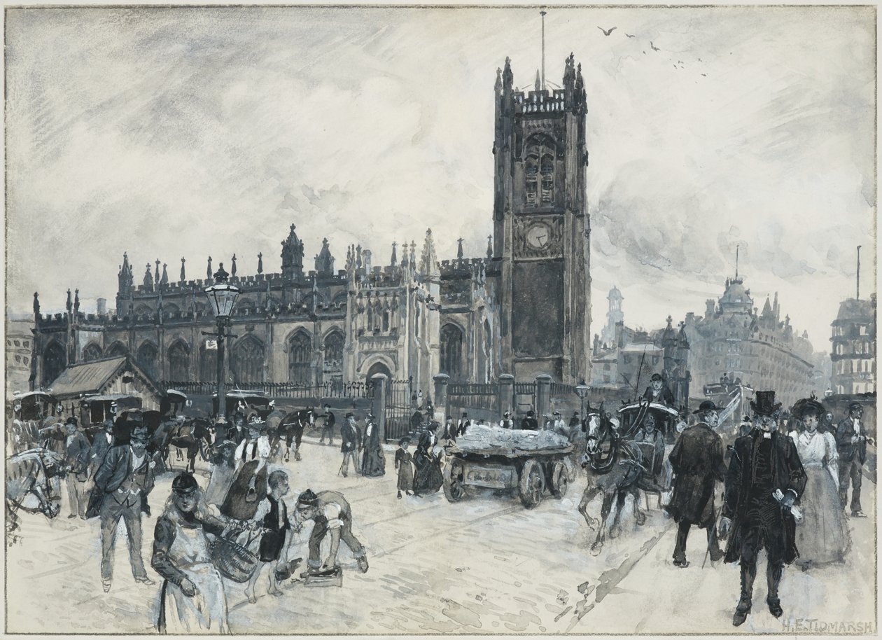 Hunt's Bank'tan Katedral by Henry Edward Tidmarsh