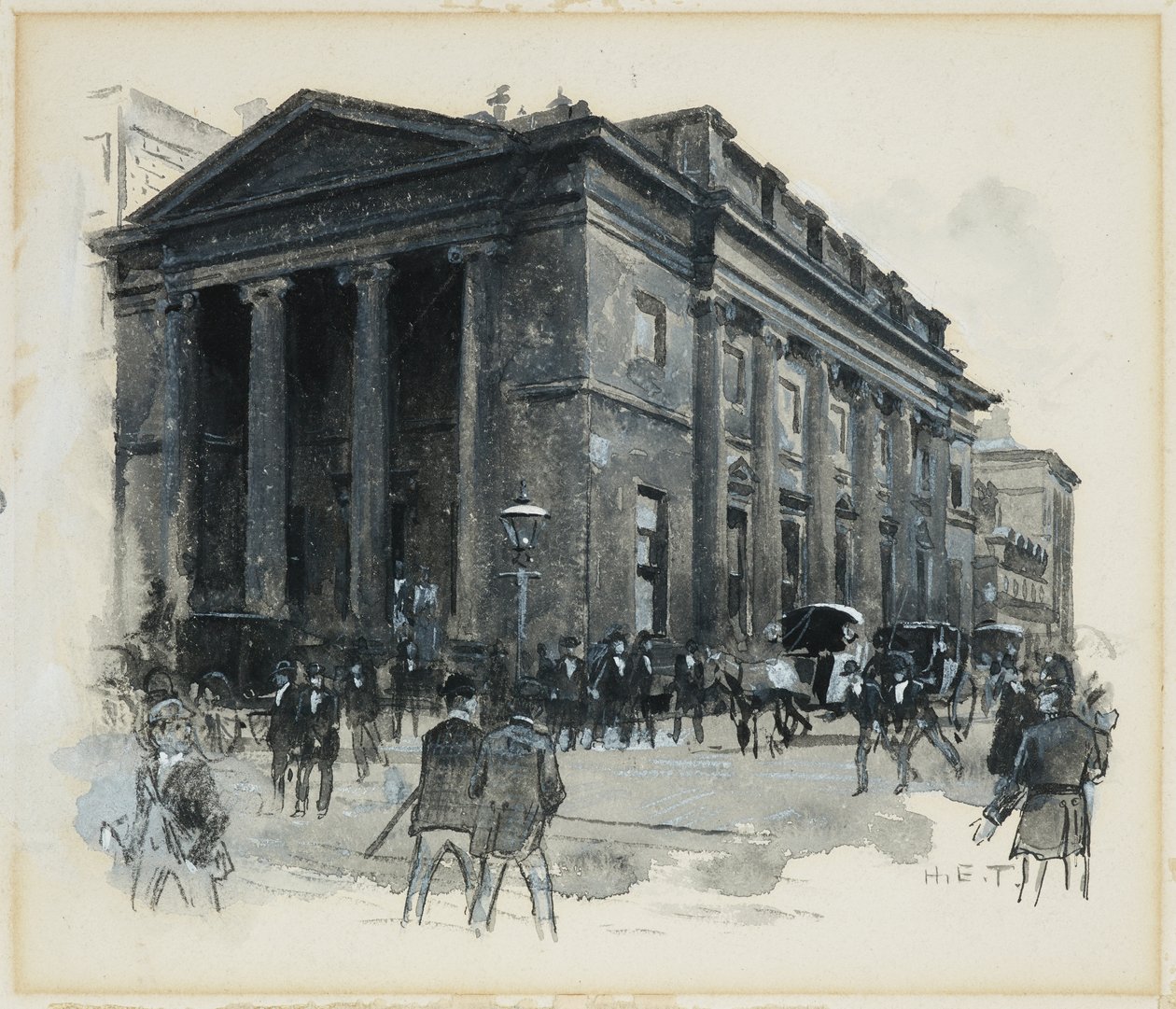 Portico Kütüphanesi, Mosley Caddesi by Henry Edward Tidmarsh