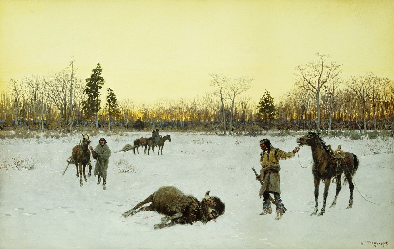 Şanslı Bir Atış, 1903 by Henry Francois Farny