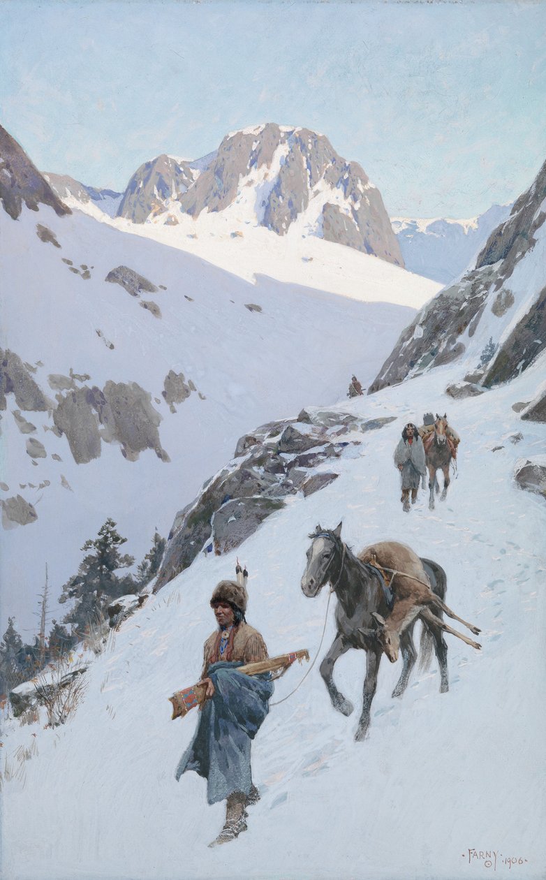 Başarılı Bir Av, 1906 by Henry Francois Farny