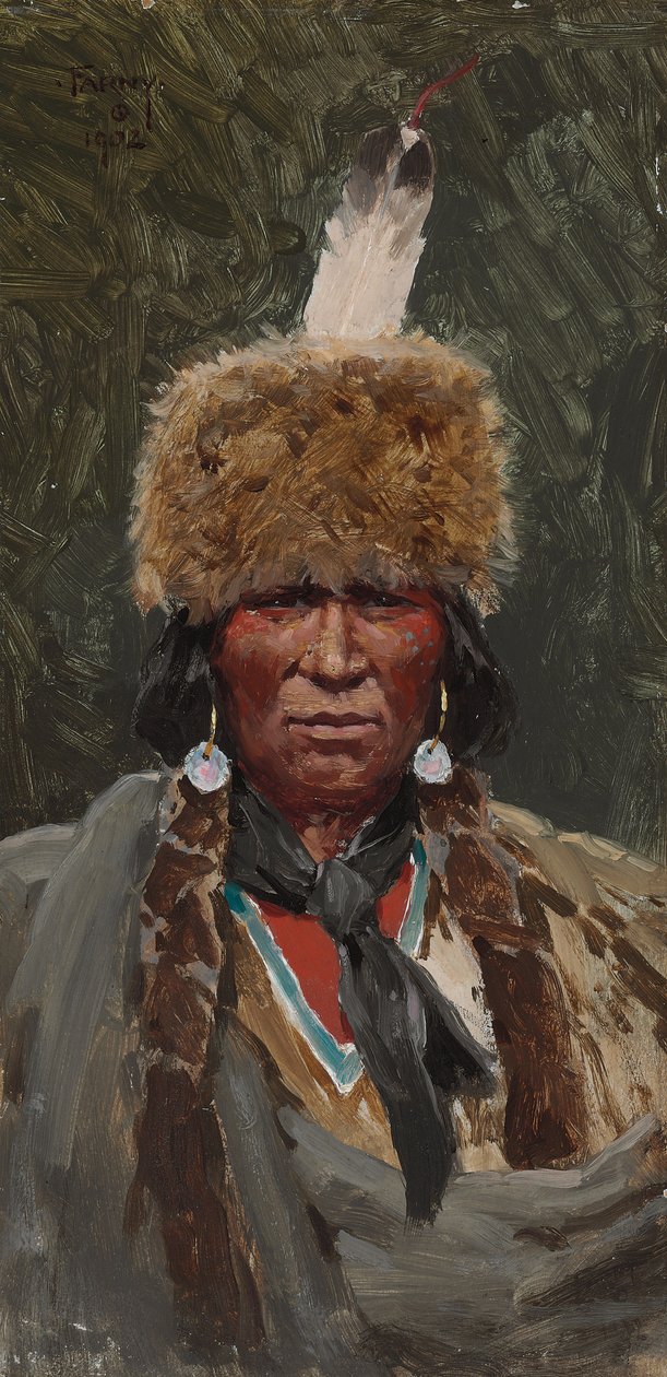 Şef Ogallala Yangını, 1902 by Henry Francois Farny