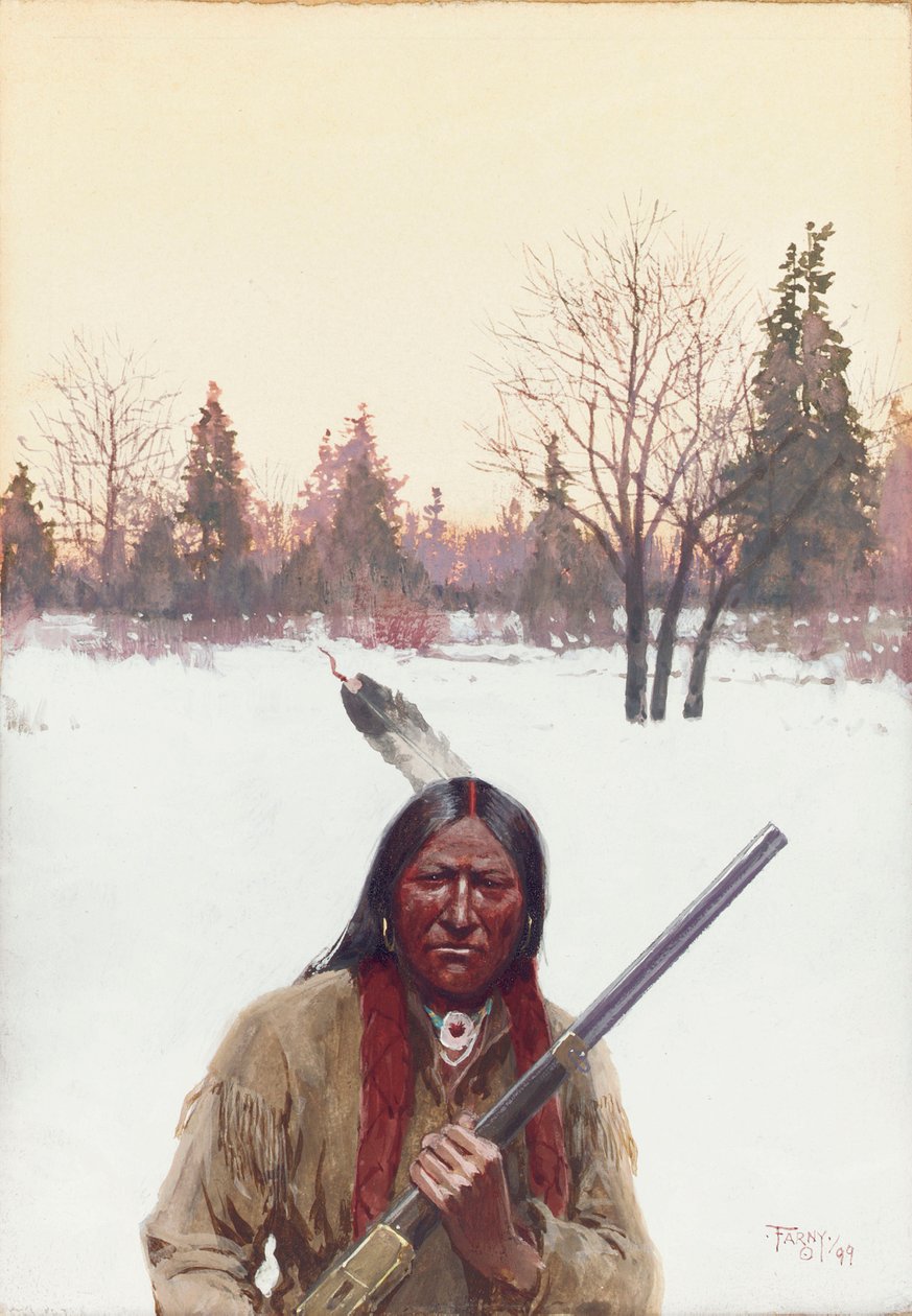 avcı, 1899 by Henry Francois Farny