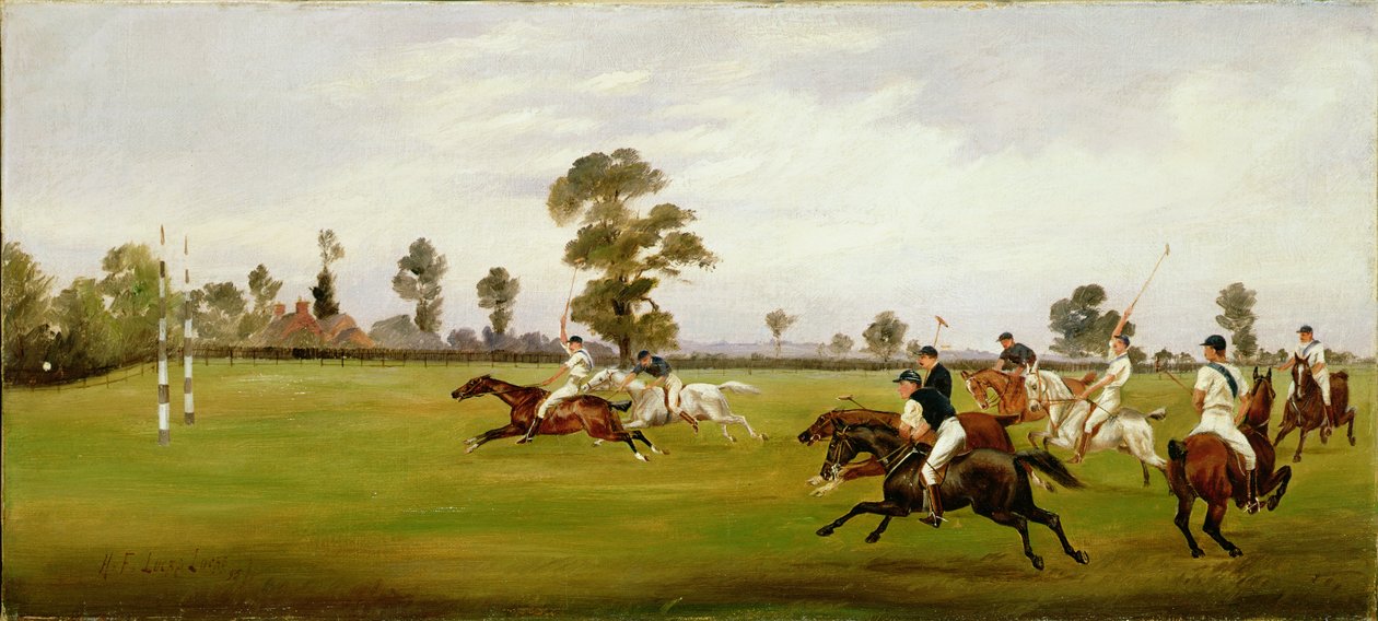 Polo, 1893 by Henry Frederick Lucas Lucas