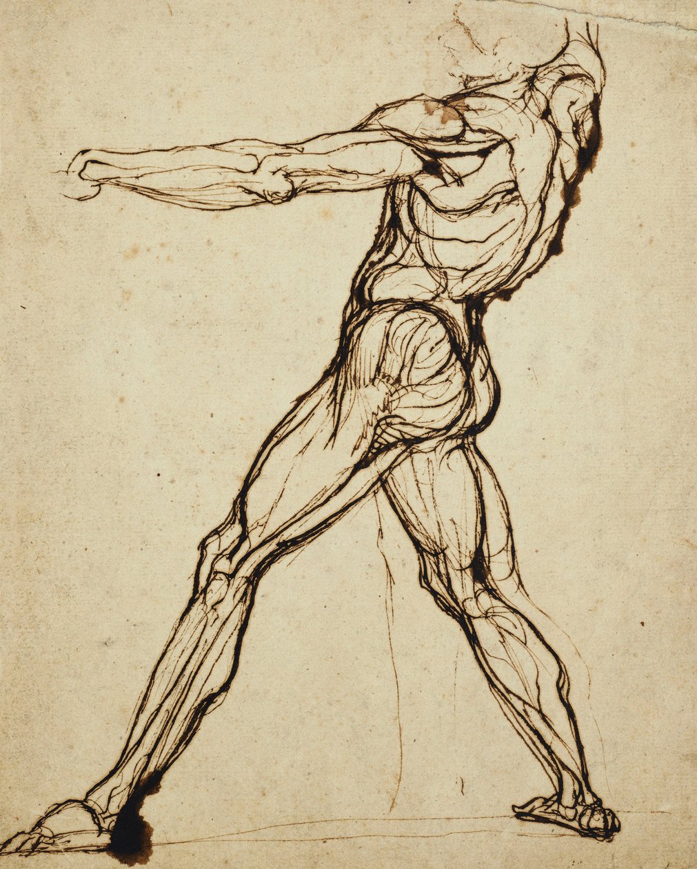 Çıplak Fırlatma, by Johann Heinrich Füssli