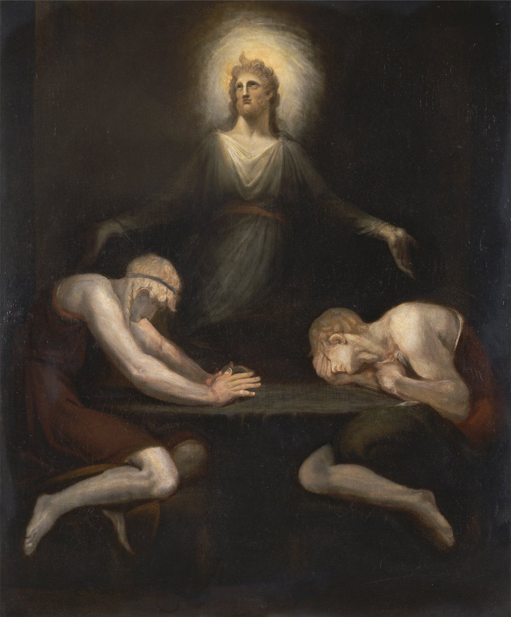 Emmaus'ta Kaybolan İsa [1792, Royal Academy of Arts, Londra, sergi kataloğu] by Johann Heinrich Füssli
