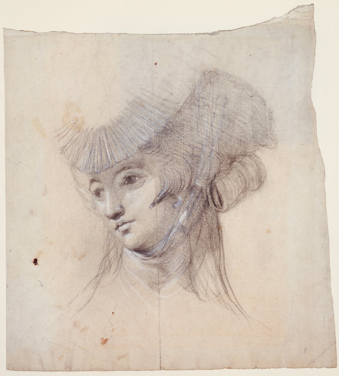 Bir Kadının Portre Çalışması, muhtemelen Fuseli Hanım by Johann Heinrich Füssli