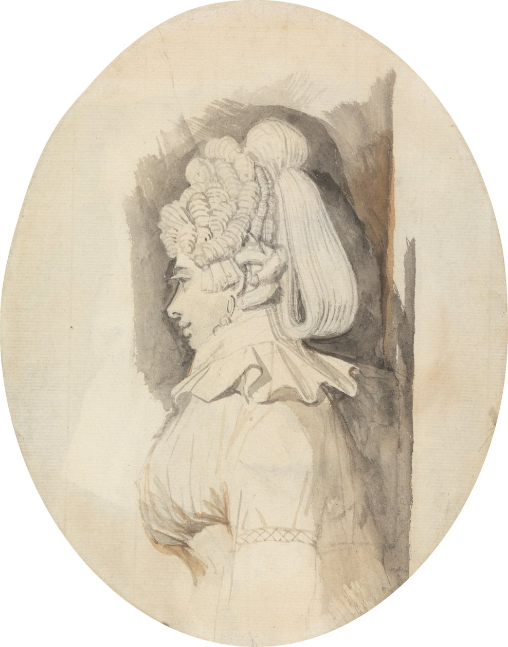 Bir Leydi Çalışması by Johann Heinrich Füssli