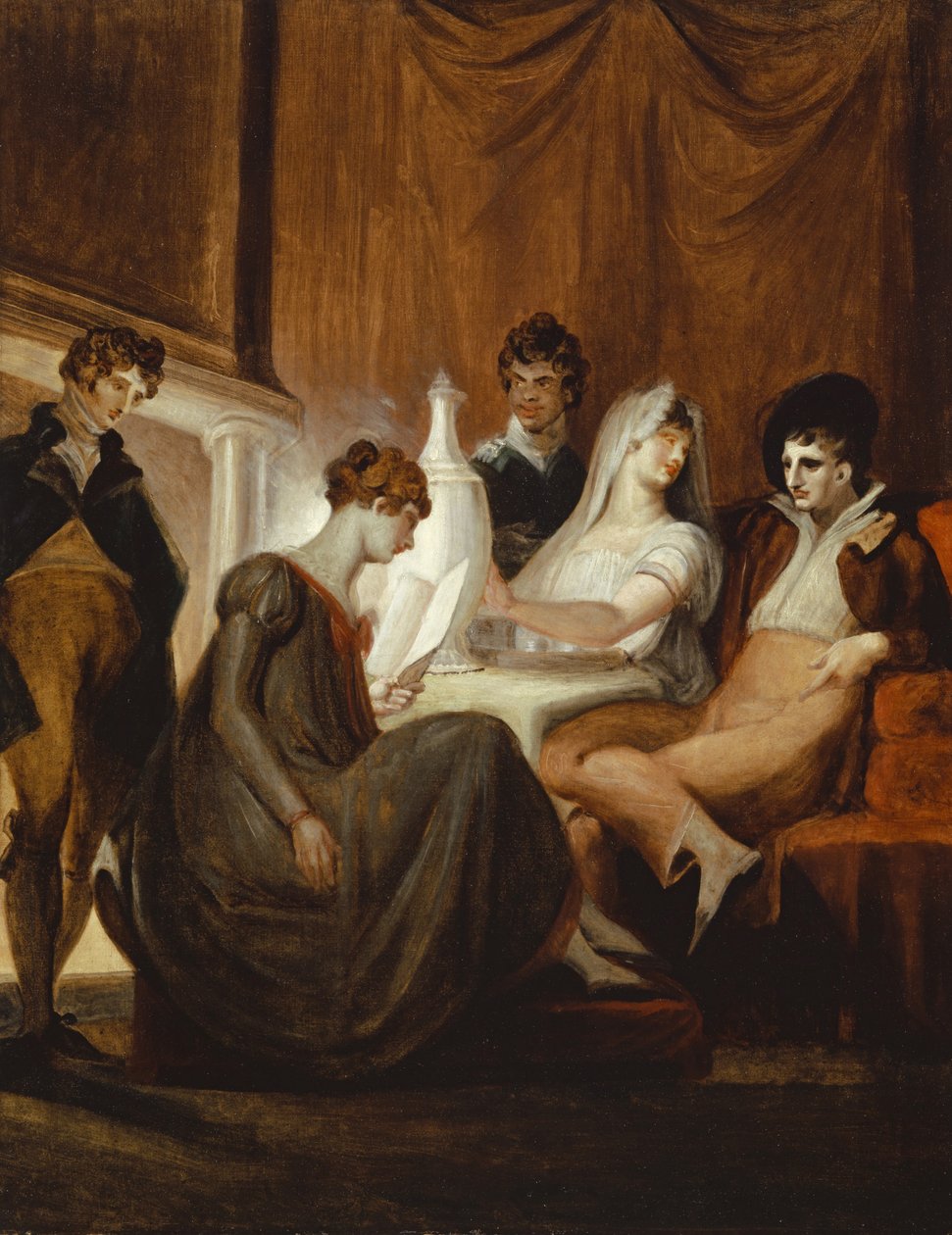 Kırsaldaki Gazete, 1806-7 by Johann Heinrich Füssli