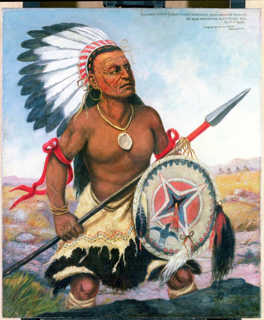 Çılgın At Portresi, 1876 by Henry H. Cross
