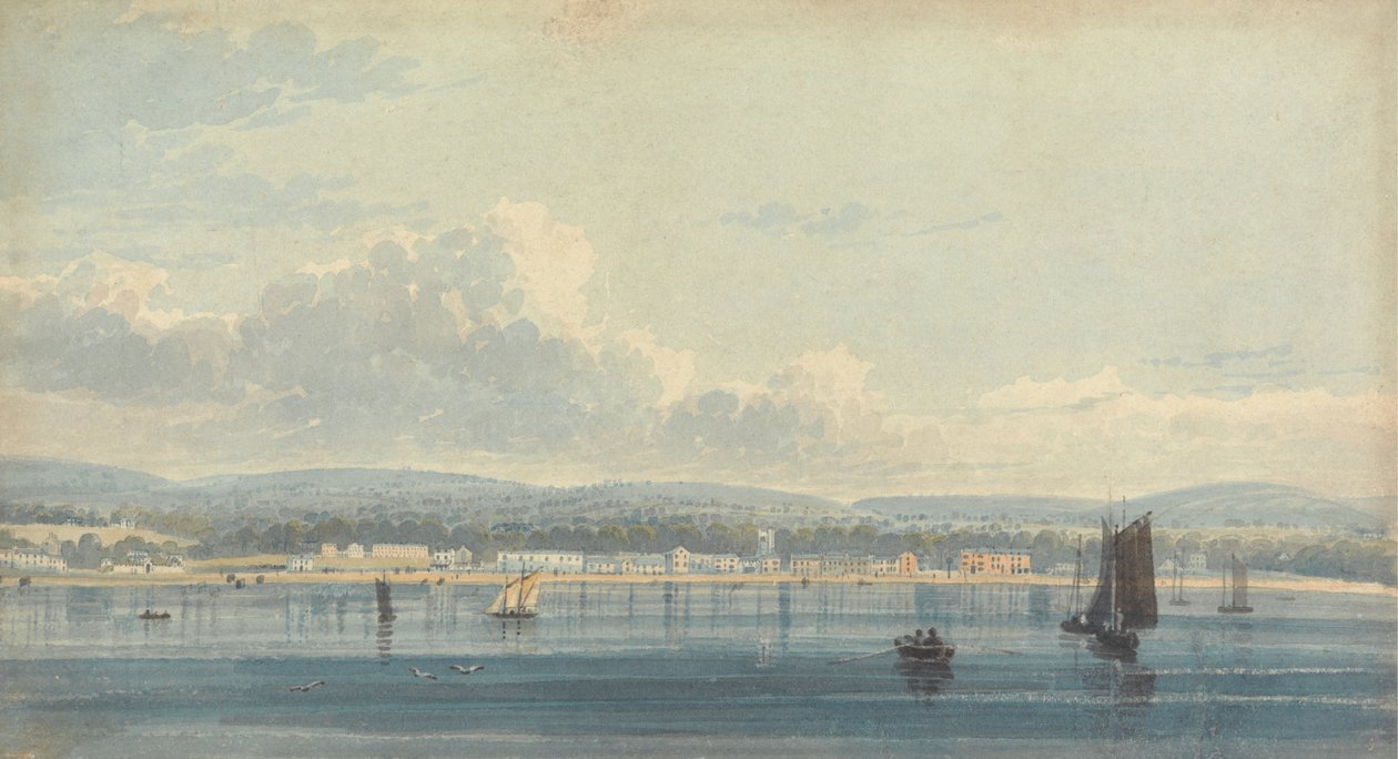 Offshore konumundan Sidmouth by Henry Haseler