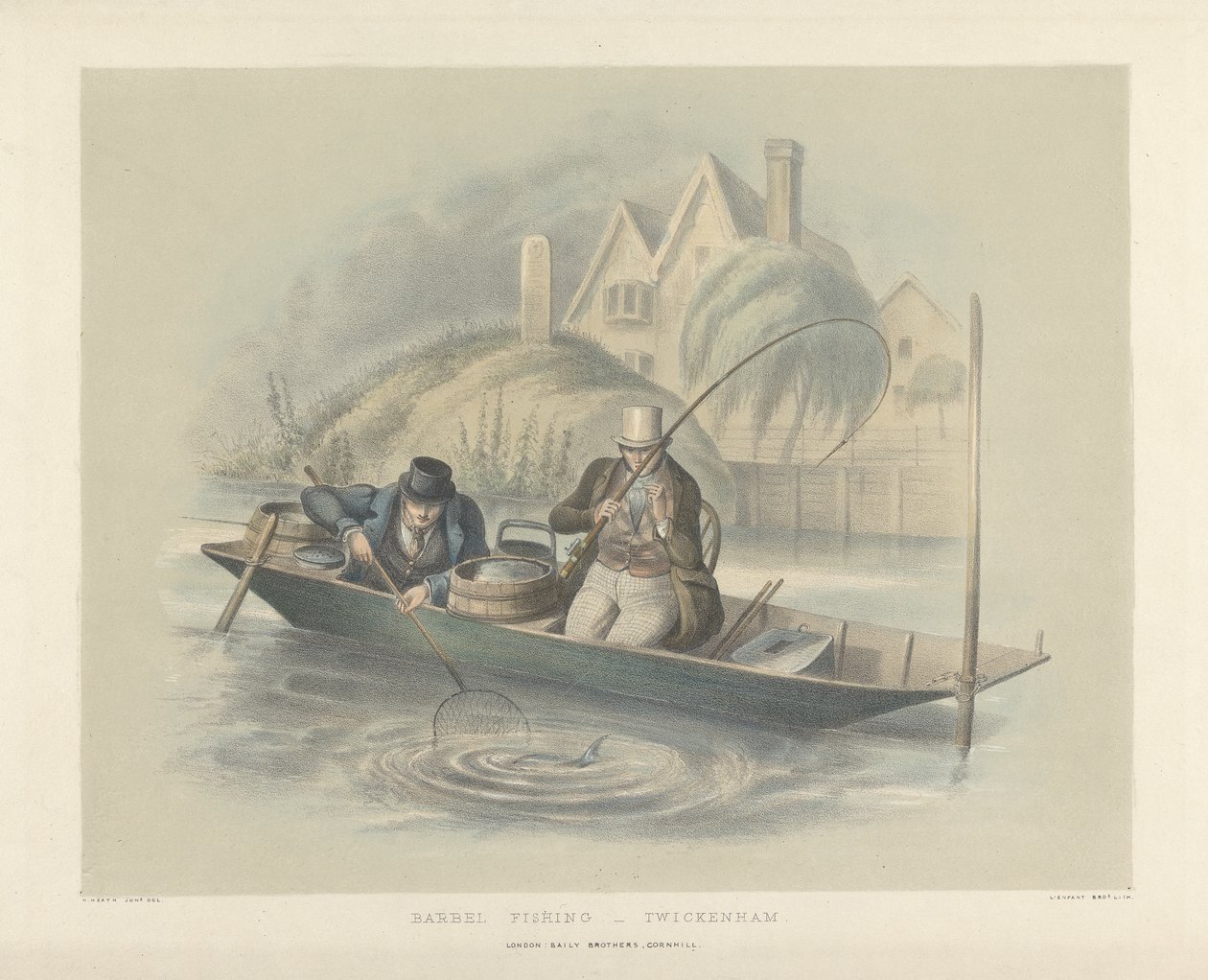 Barbel Fishing, Twickenham, Angling