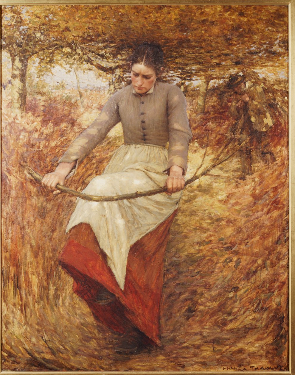 Bir Sonbahar Sabahı by Henry Herbert La Thangue