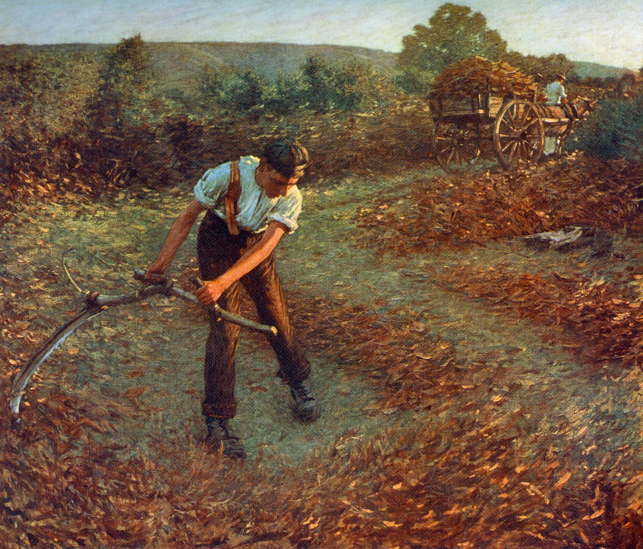Biçme Bracken, c1903, 1912. by Henry Herbert La Thangue