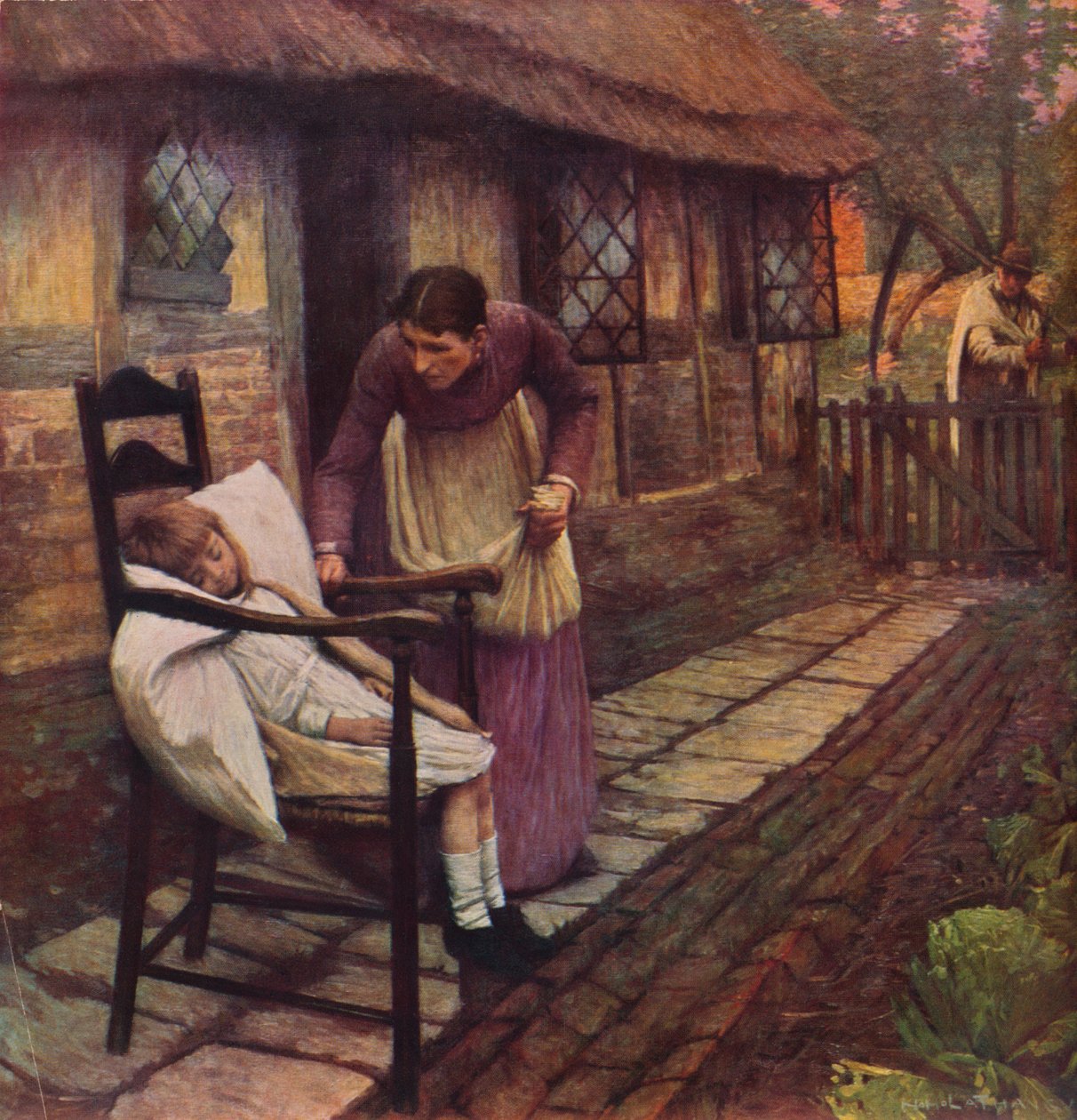 Tırpanlı Adam, 1935 by Henry Herbert La Thangue