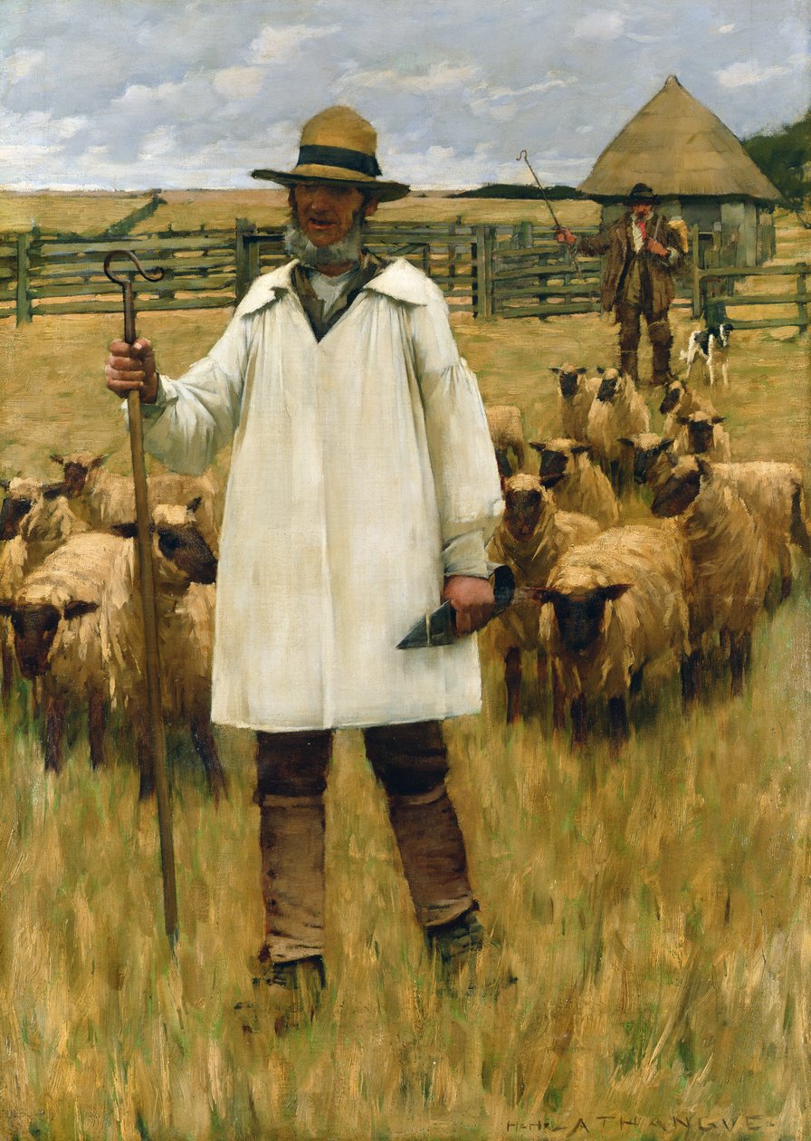 Çoban by Henry Herbert La Thangue