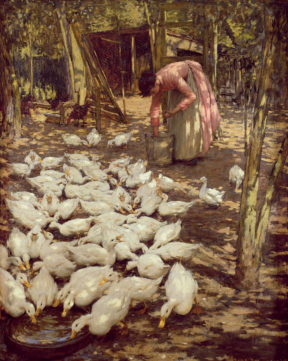 Küçük Holding, 1896 by Henry Herbert La Thangue