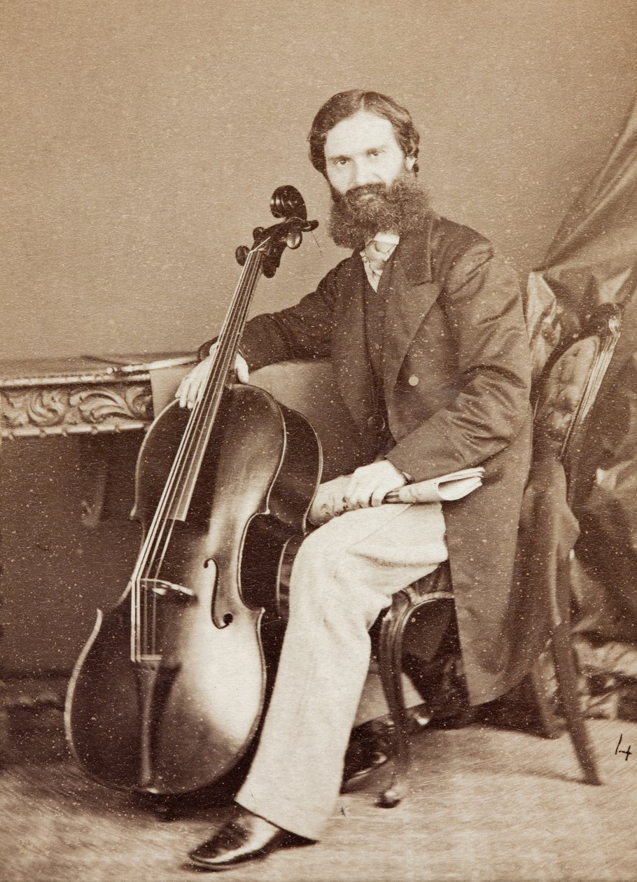 Alfredo Piatti'nin Portresi by Henry Hering
