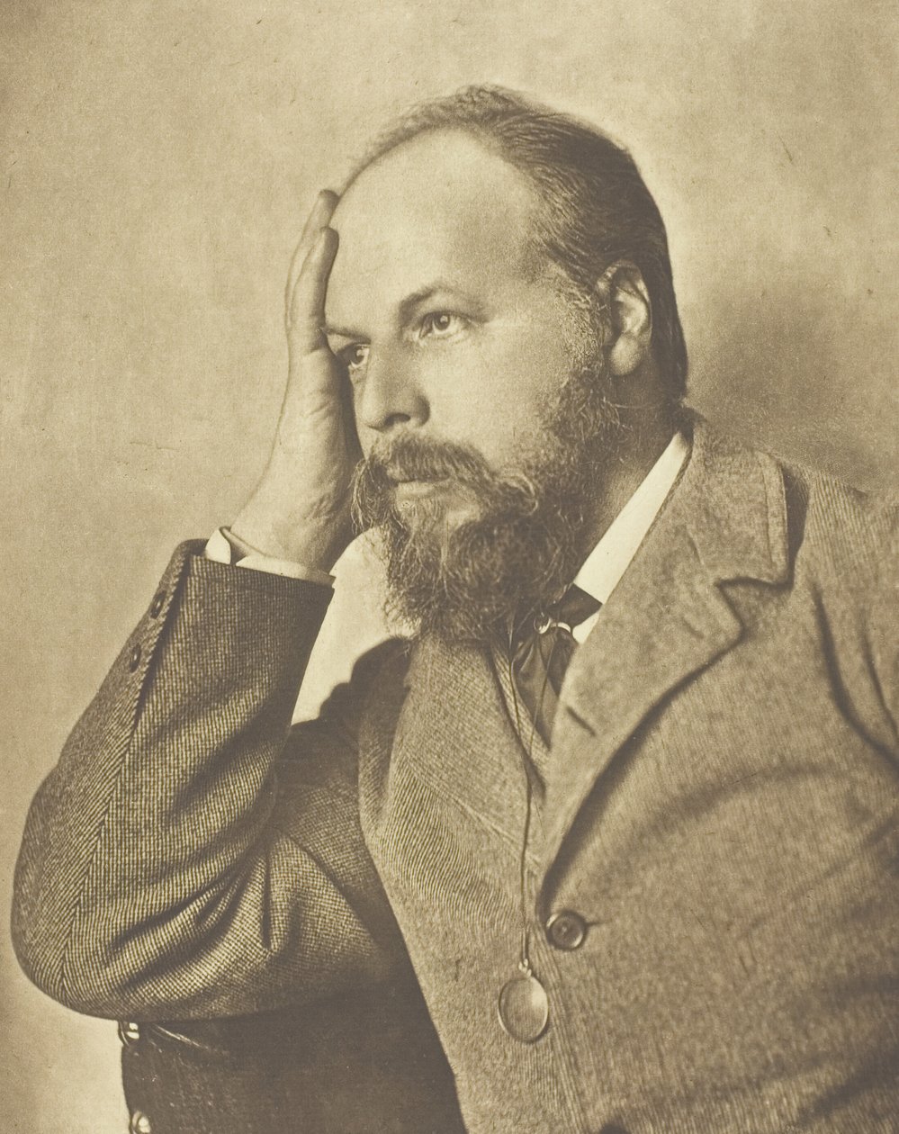 Hallam, Lord Tennyson, c. 1893. by Henry Herschel Hay Cameron