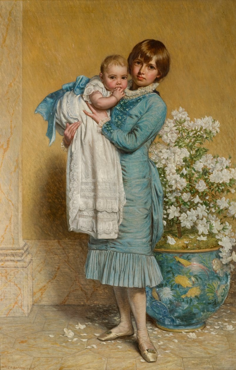 Bebeğimiz, 1882 by Henry Hetherington Emmerson