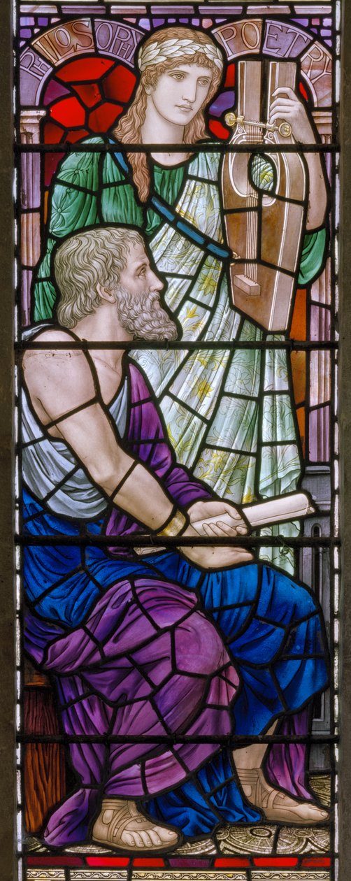 Buckland, St Mary, Lowndes & Drury, Henry Holiday, Felsefe ve Şiir, 1918 by Henry Holiday