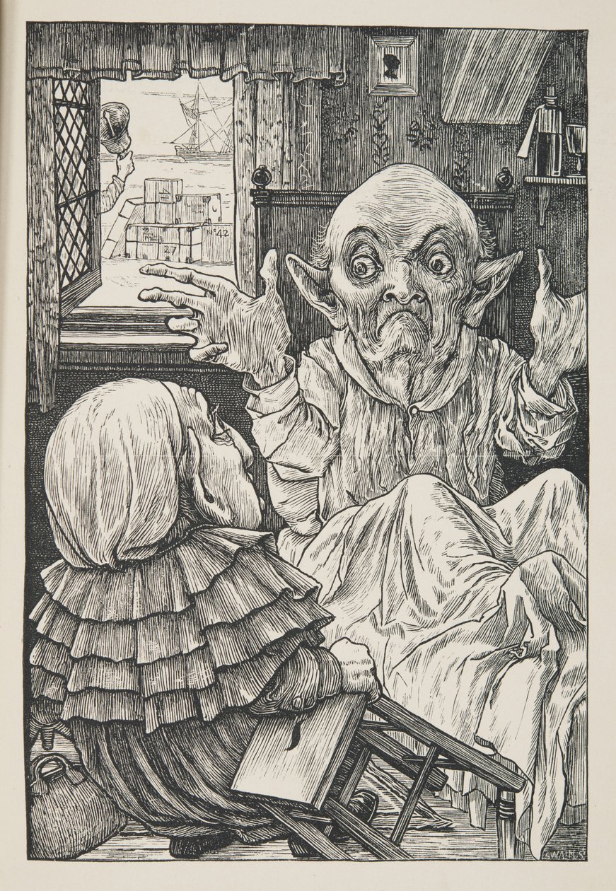 Ama oh, huysuz yeğenim, güne dikkat et', Lewis Carroll, pub'ın The Hunting of the Snark, an Agony in Eight Fits'inden. 1876 by Henry Holiday