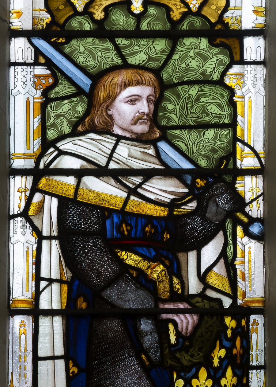Cambridge, Trinity College, Heaton Butler & Bayne, Henry Holiday, Ludovicus, 1870, Carl Almquist