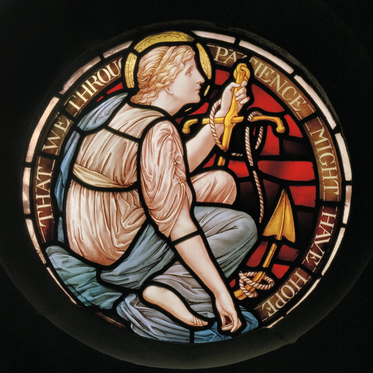 Umut, 1888 (vitray) by Henry Holiday