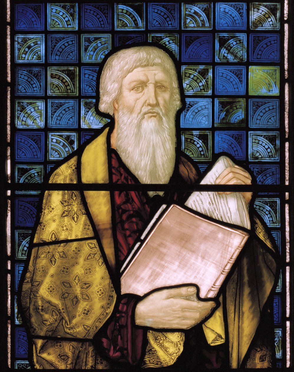 İşaya, 1879 (vitray) by Henry Holiday