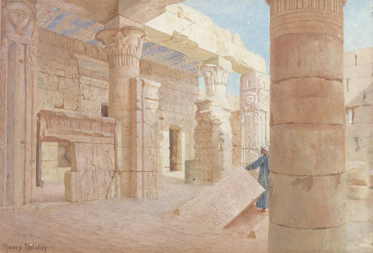 Philae Tapınağı by Henry Holiday
