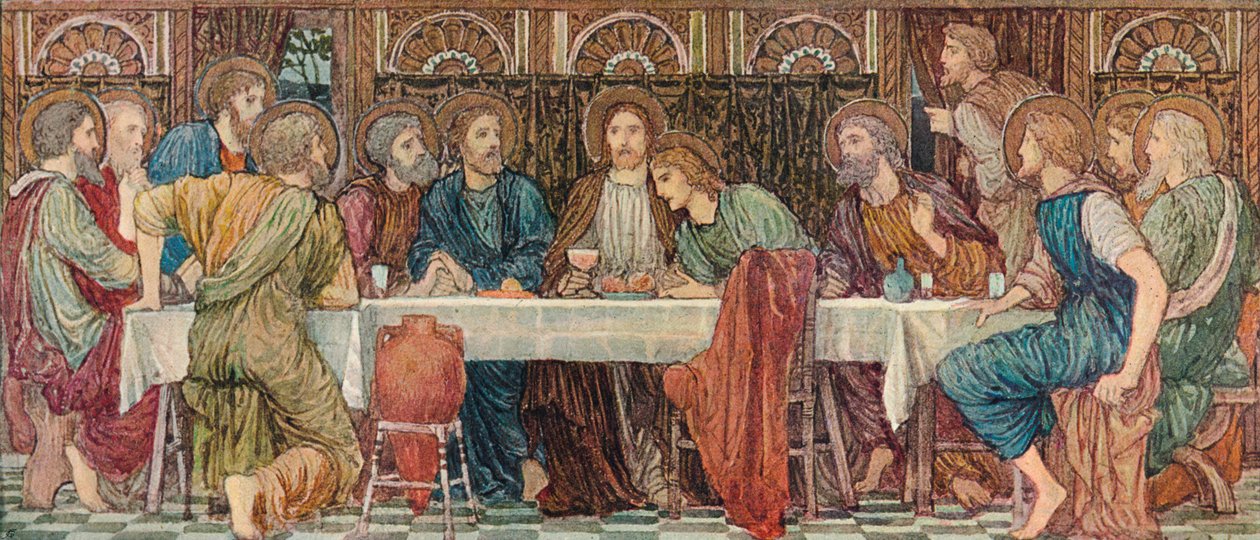 Son Akşam Yemeği, 1898 by Henry Holiday