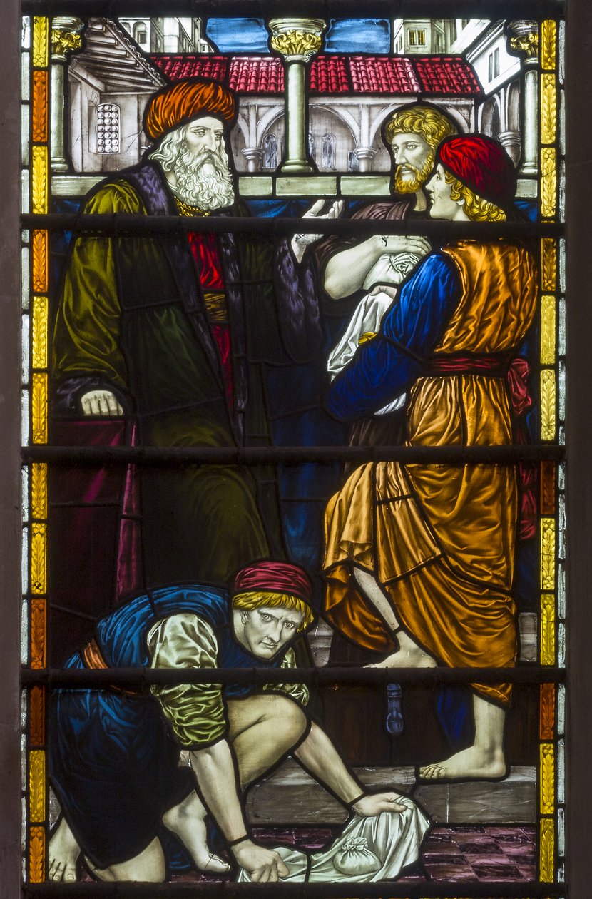 Westminster, St Margaret, James Powell & Sons, Henry Holiday, Yeteneklerin Mesel, 1883 by Henry Holiday