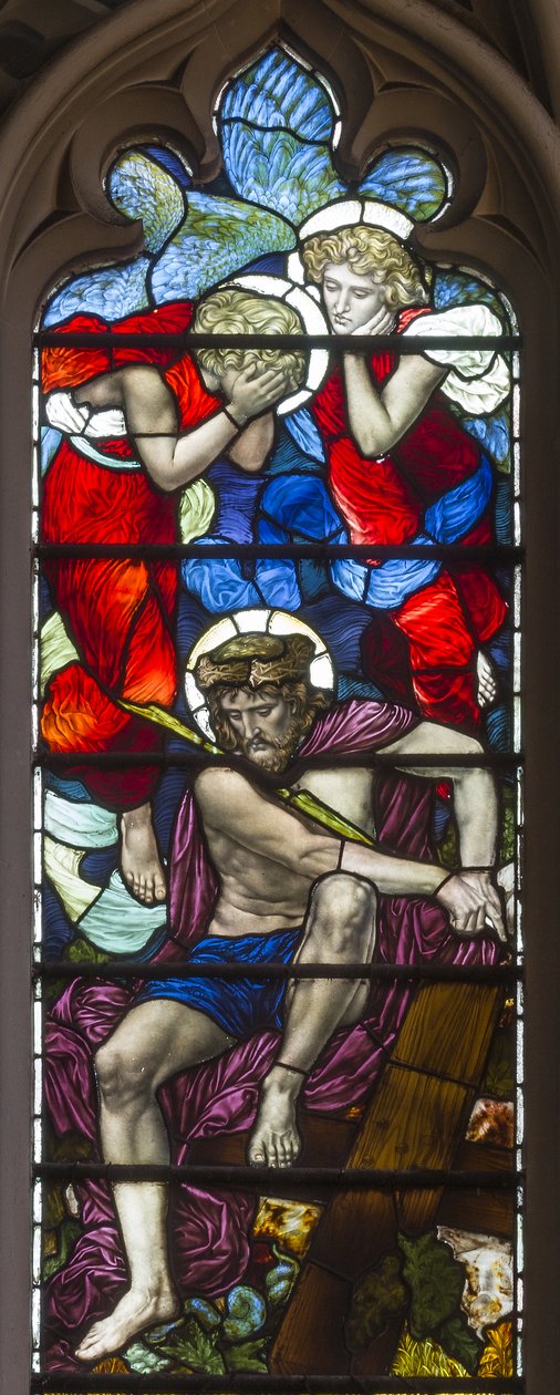 Westminster, St Margaret, James Powell & Abahungu, Henry Ikiruhuko, Abamarayika ba Tracery, 1883 by Henry Holiday