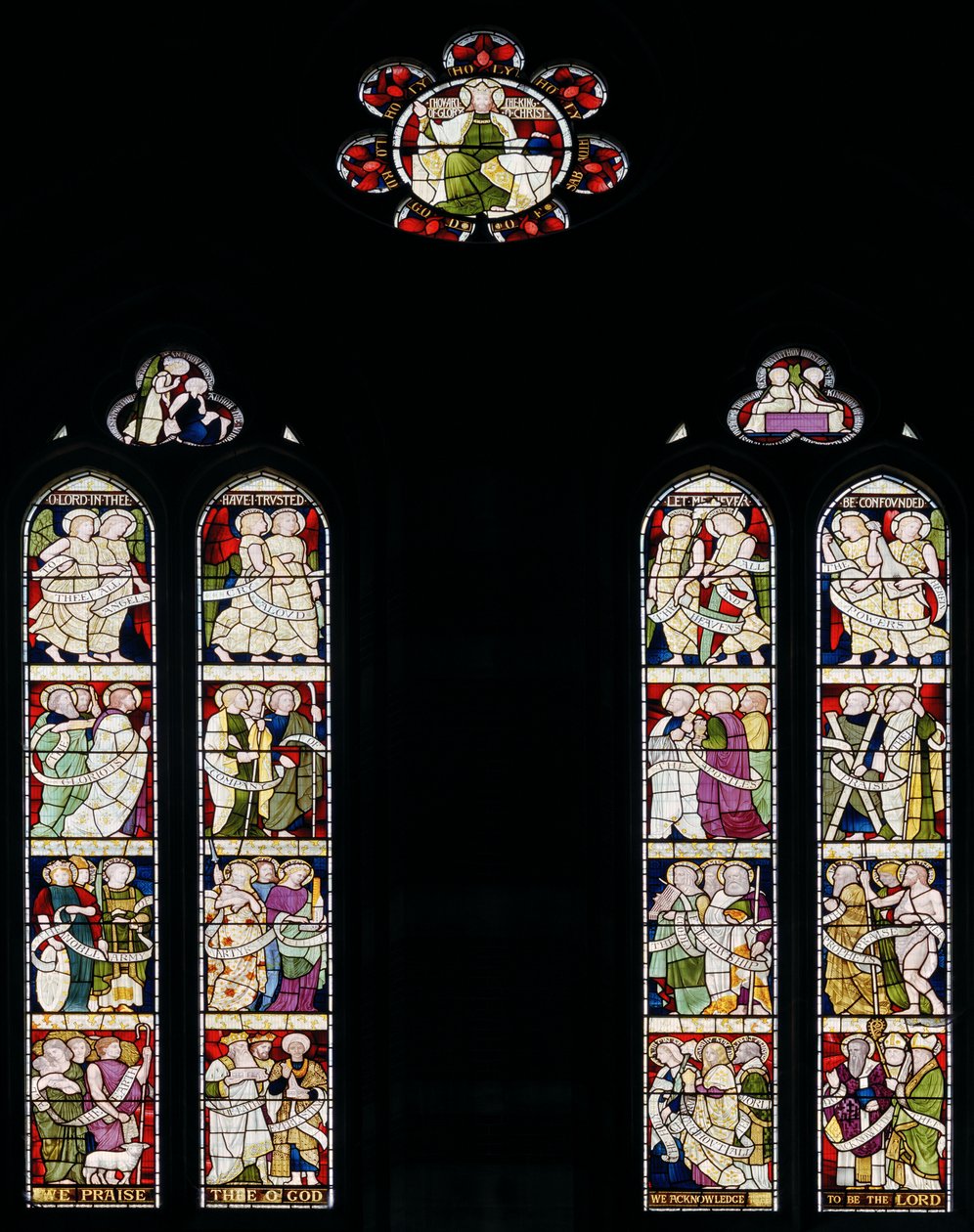 Pencere, c.1872 (vitray) by Henry Holiday