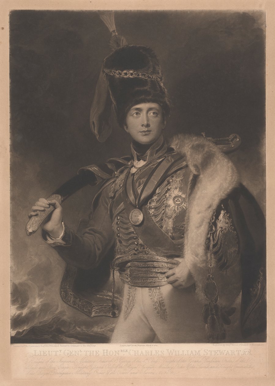Sayın charles william stewart by Henry Hoppner Meyer