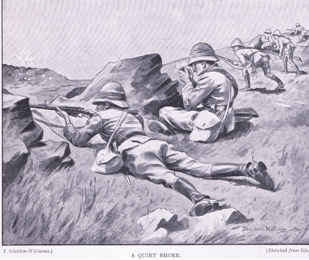 Harmsworth Bros Limited tarafından yayınlanan After Pretoria: The Guerilla War