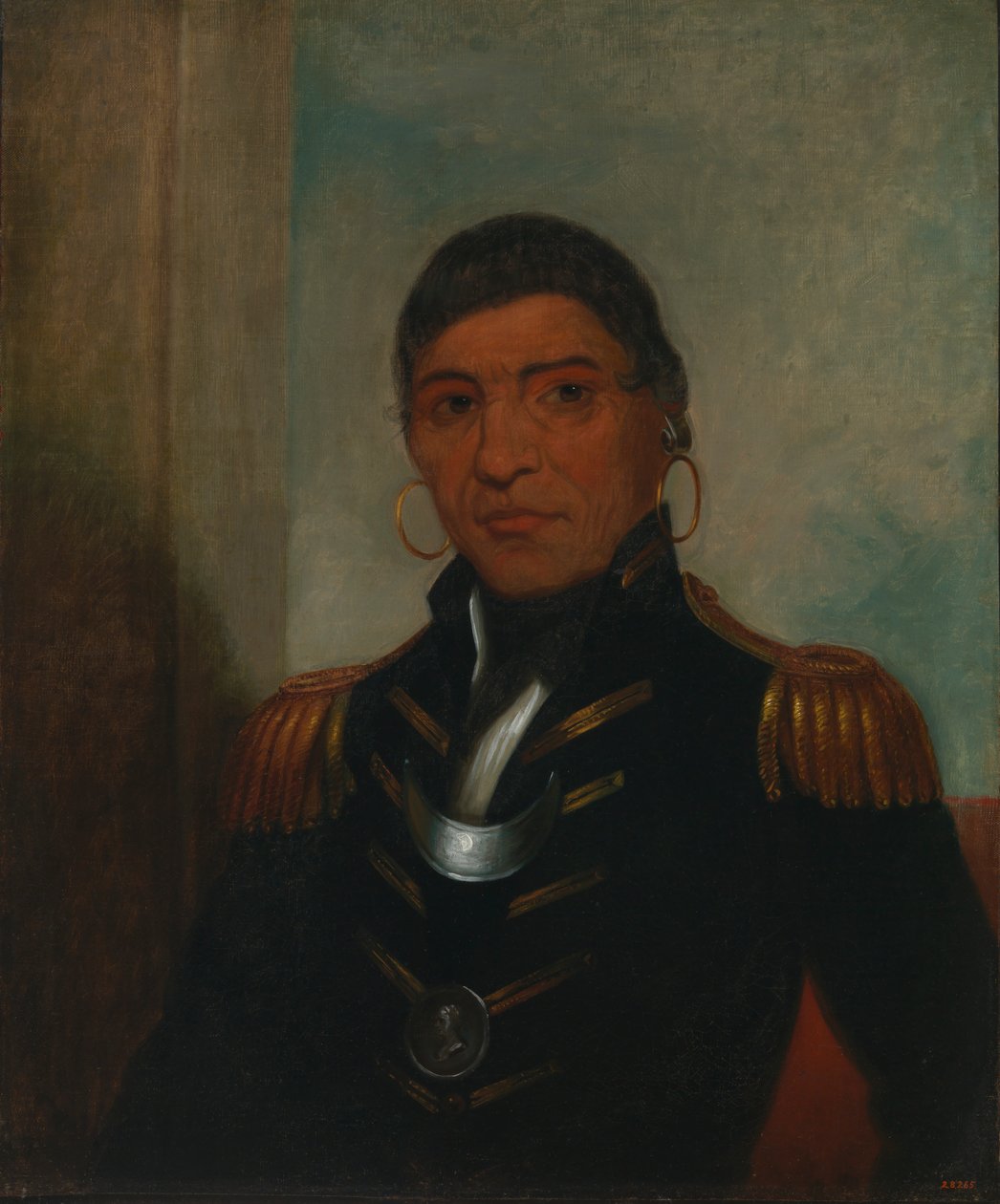 Büyük Bufalo Chippewa, 1832-1833. by Henry Inman