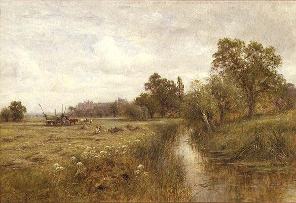 Arundel yakınlarında, Batı Sussex by Henry John Kinnaird